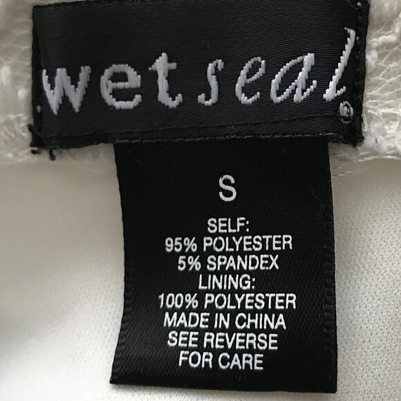 *4/$20* Wet Seal Cream Sheer Floral Print Dress - Picture 7 of 8